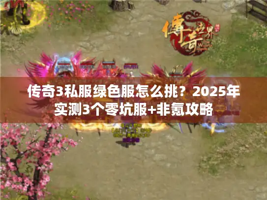 传奇3私服绿色服怎么挑？2025年实测3个零坑服+非氪攻略