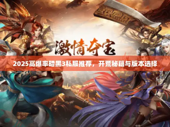 2025高爆率暗黑3私服推荐，开荒秘籍与版本选择