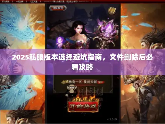 2025私服版本选择避坑指南,文件删除后必看攻略 2025私服版本选择避坑指南,文件删除后必看攻略