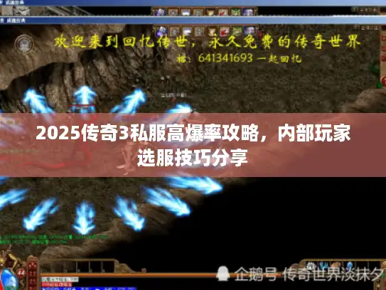 2025传奇3私服高爆率攻略,内部玩家选服技巧分享 2025传奇3私服高爆率攻略,内部玩家选服技巧分享