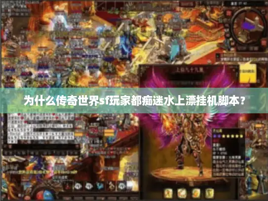为什么传奇世界sf玩家都痴迷水上漂挂机脚本? 为什么传奇世界sf玩家都痴迷水上漂挂机脚本?