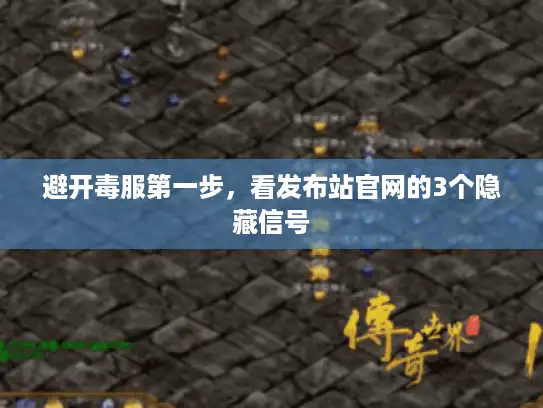 避开毒服第一步，看发布站官网的3个隐藏信号