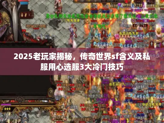 2025老玩家揭秘，传奇世界sf含义及私服用心选服3大冷门技巧
