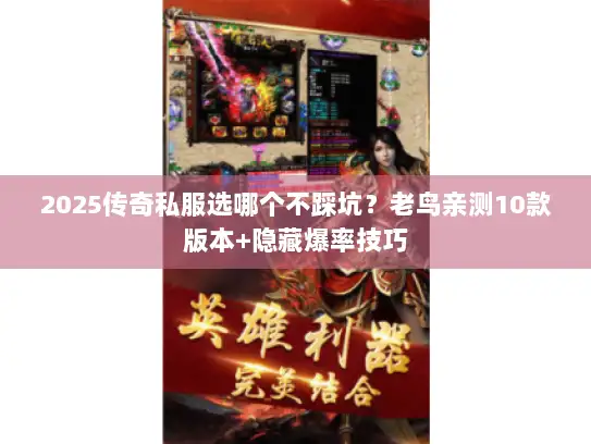 2025传奇私服选哪个不踩坑？老鸟亲测10款版本+隐藏爆率技巧