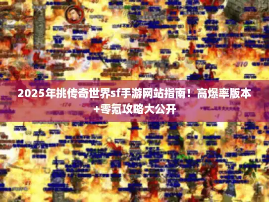 2025年挑传奇世界sf手游网站指南！高爆率版本+零氪攻略大公开