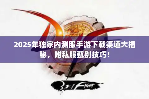 2025年独家内测服手游下载渠道大揭秘，附私服甄别技巧！