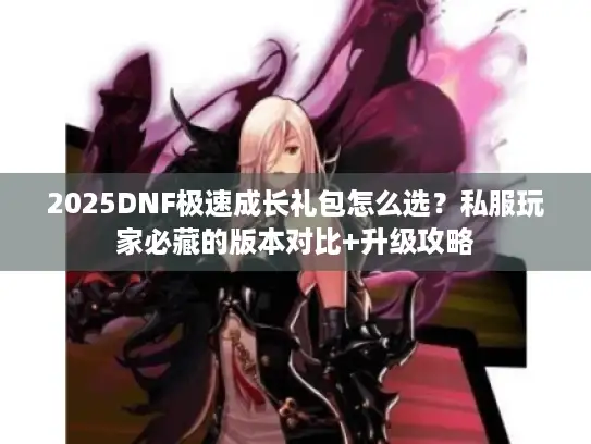 2025DNF极速成长礼包怎么选？私服玩家必藏的版本对比+升级攻略
