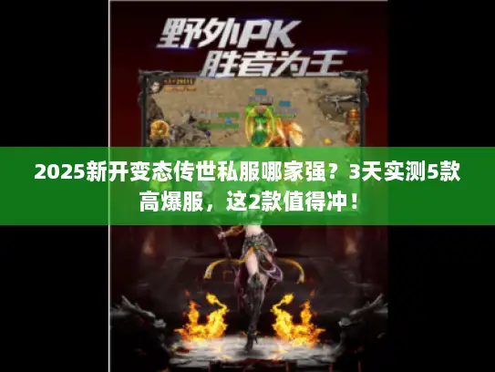 2025新开变态传世私服哪家强？3天实测5款高爆服，这2款值得冲！