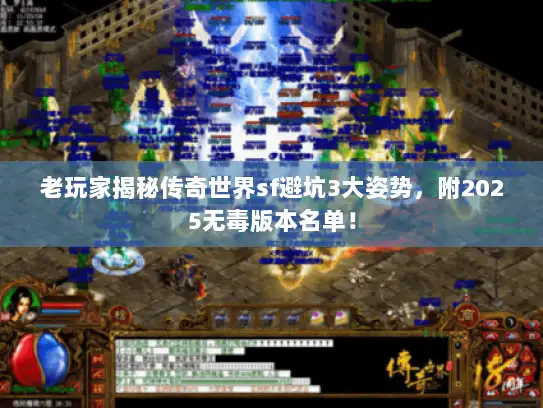 老玩家揭秘传奇世界sf避坑3大姿势，附2025无毒版本名单！