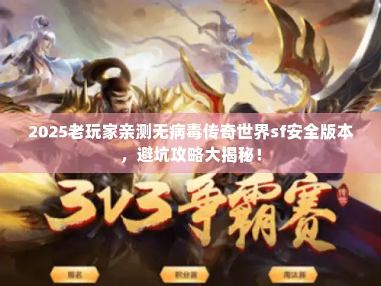 2025老玩家亲测无病毒传奇世界sf安全版本，避坑攻略大揭秘！