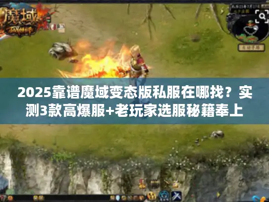 2025靠谱魔域变态版私服在哪找？实测3款高爆服+老玩家选服秘籍奉上