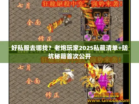 好私服去哪找?老炮玩家2025私藏清单+防坑秘籍首次公开 好私服去哪找?老炮玩家2025私藏清单+防坑秘籍首次公开