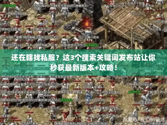 还在瞎找私服？这3个搜索关键词发布站让你秒获最新版本+攻略！