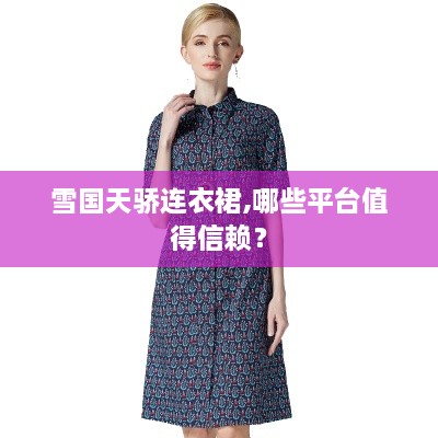 雪国天骄连衣裙,哪些平台值得信赖？
