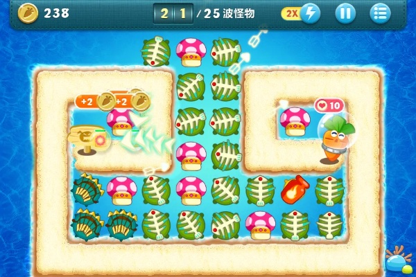 还在为深海第10关发愁？保卫萝卜通关秘籍分享！