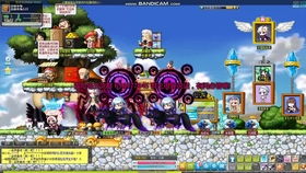 必应人气第一冒险岛发布网，官方正版vs私服数据对比