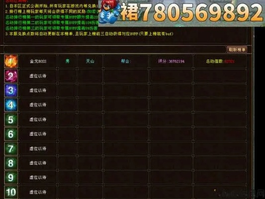 天龙八部sf跨服高战碾压？2025新服真实数据榜单+高阶战术破解