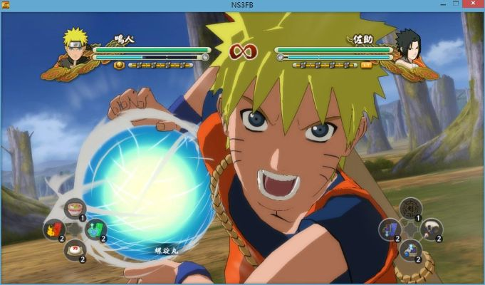 火影忍者究极风暴3怎么全屏,是勾选还是去掉WindowedMode前面的勾