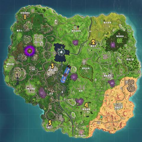 《堡垒之夜》第六赛季第五周隐藏任务攻略：揭秘任务位置新技巧