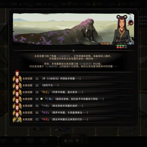 《太吾绘卷》全角色属性解析攻略，深度揭秘影响效果！