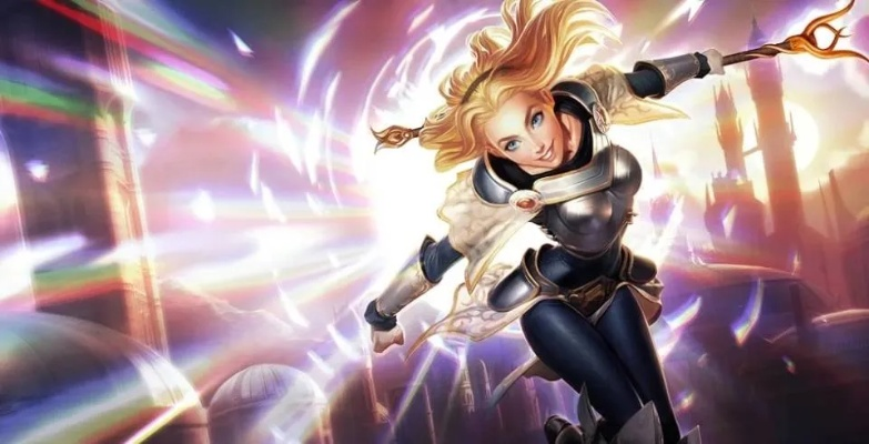 英雄联盟光辉女郎拉克丝，光明中的魔法传奇