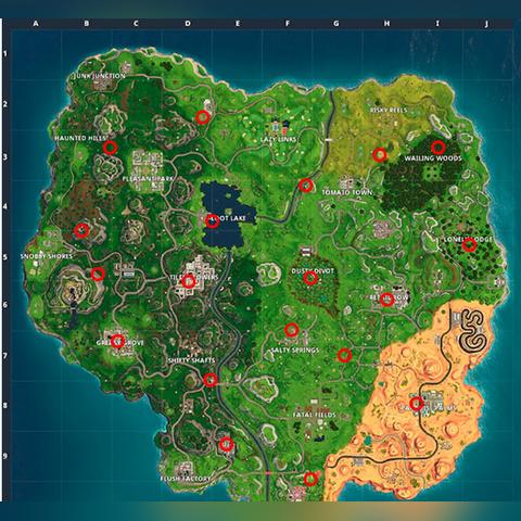 《堡垒之夜》第六赛季首周隐藏任务攻略：揭秘任务位置与技巧！