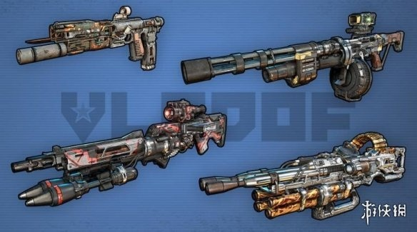 《无主之地4》枪械盘点：揭秘四大制造商独特魅力