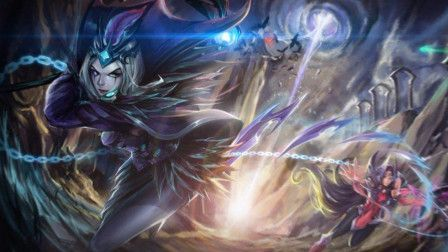 探秘LOL诡术妖姬图片，视觉盛宴与角色魅力的交织