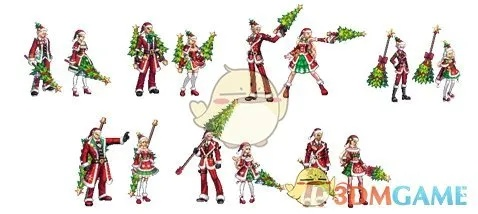 DNF节日套时间顺序全解析，探寻阿拉德大陆的装扮变迁史