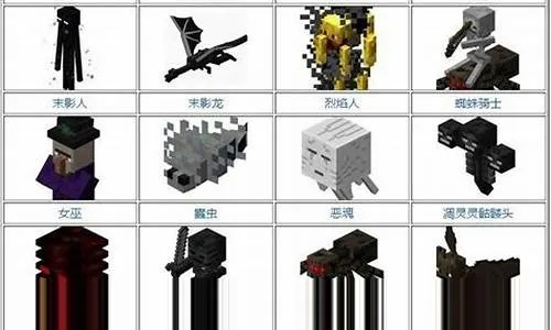 《我的世界》怪物掉落解析+行为攻略，全面生物图鉴大揭秘！