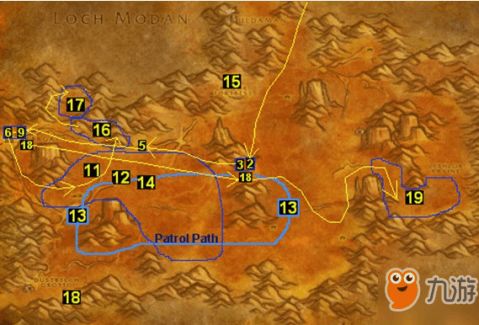 魔兽世界荒芜之地怎么走？详细路线图文详解，一看就会！