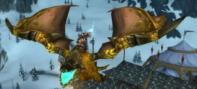 始祖幼龙坐骑，艾泽拉斯天空的传奇之翼