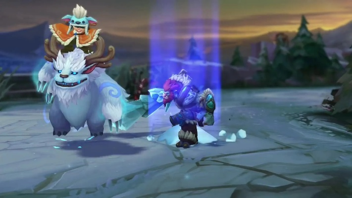 LOL雪人努努，冰原上的可爱与凶悍