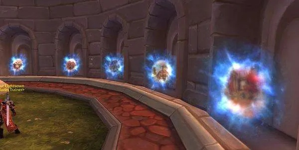 暴风城通往德拉诺的传送门，跨越时空的冒险之旅