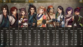 《侠客风云传》角色实力排行：揭秘谁才是游戏中最强侠客