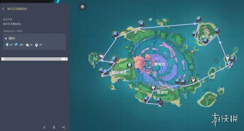 金苹果群岛海灵芝速收攻略，高效路线助你轻松满载而归