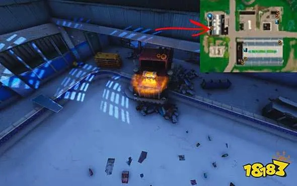 《堡垒之夜》宝藏图寻宝秘籍：废弃仓库宝藏点精准攻略！