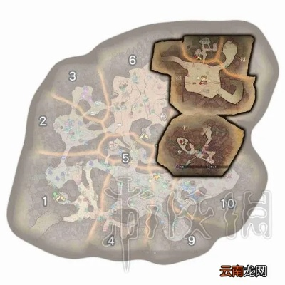 《怪物猎人世界》全区域素材搜集攻略地图大揭秘！