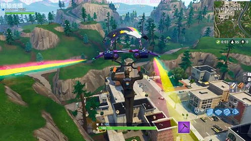 《堡垒之夜》跳伞必胜攻略：揭秘高效落点技巧，轻松掌控战场优势