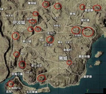 《绝地求生》沙漠地图打野攻略：揭秘最佳打野点位与技巧