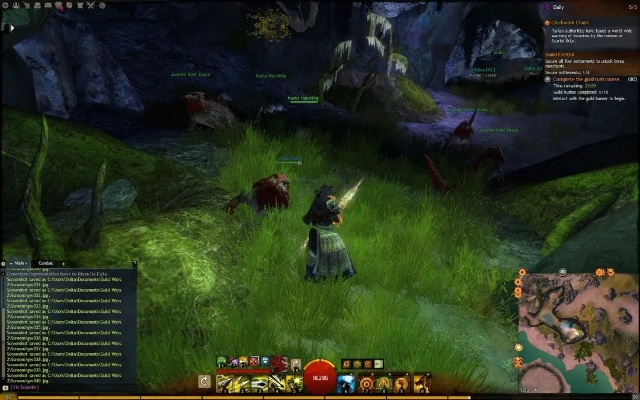 激战2游侠怎么捕捉宠物,幼崽认准绿名标