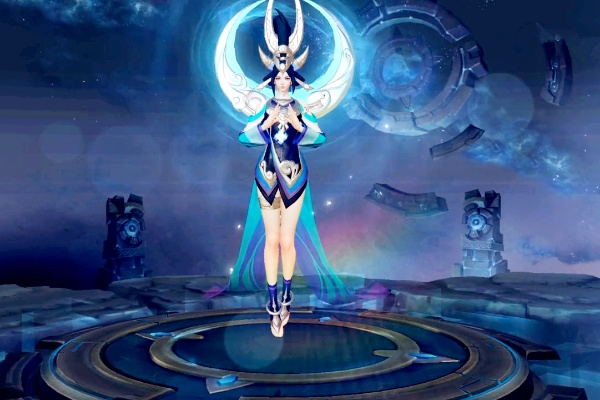 王者荣耀女娲新皮肤，科技与神话交织的璀璨华章