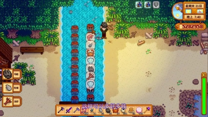 《星露谷物语》蟹笼高效赚钱攻略：揭秘蟹笼流玩法技巧