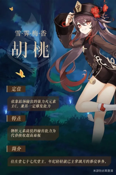 胡桃角色深度解析：抽胡桃，解锁原神强力输出新境界