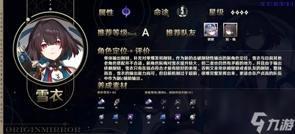 星穹铁道雪衣养成必看!全面攻略:角色、遗器、最佳配队技巧解析 星穹铁道雪衣养成必看!全面攻略:角色、遗器、最佳配队技巧解析