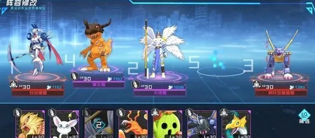 《数码宝贝时空异客》强力阵容攻略：打造无敌战队秘籍大公开