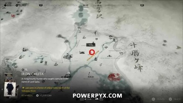 羊蹄山铁忠太位置揭秘！快速触发悬赏任务攻略！