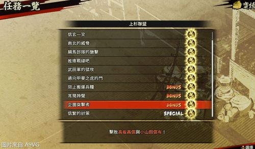 《战国无双5》信长篇第一章全任务攻略:轻松解锁隐藏秘籍! 《战国无双5》信长篇第一章全任务攻略:轻松解锁隐藏秘籍!