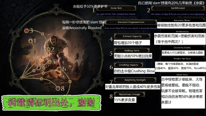 《流放之路2》跃击泰坦攻略：天赋加点技巧，跃击流泰坦玩法解析