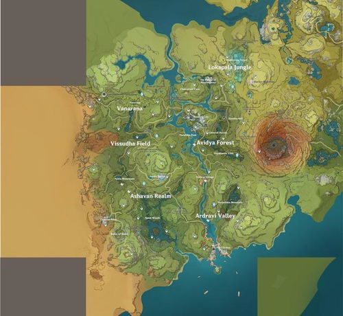 原神须弥地灵龛分布全图揭秘，探索10大神秘位置攻略